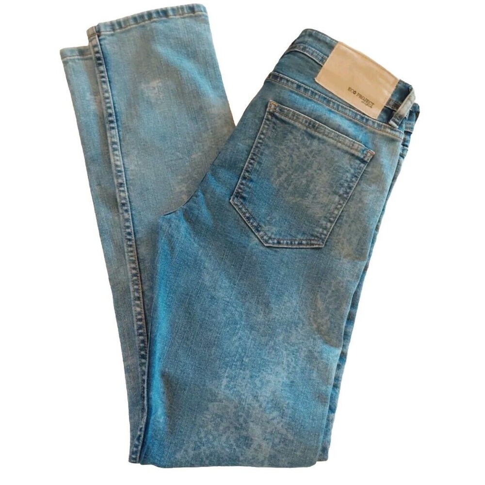 C.I. Jeans Eco Project 1993 Jeans 30 / 10 Mid Rise Straight Leg Bleached Look